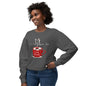 'Tis the Season for Hot Cocoa Unisex Lightweight Crewneck Sweatshirt, Christmas