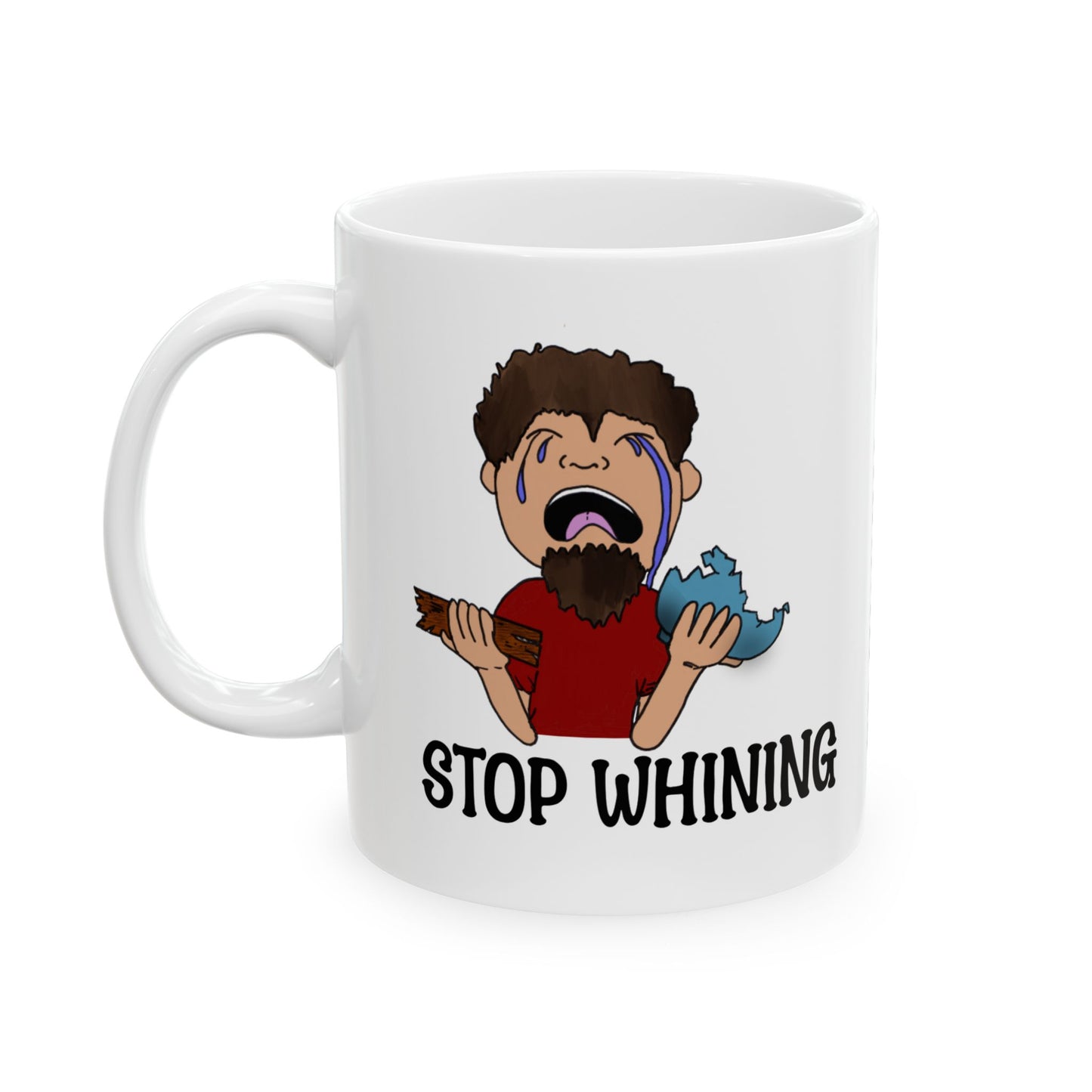 Be Thankful-Stop Whining Coffee Mug, 11oz and 15oz, birthday gift, fun gift, reminder