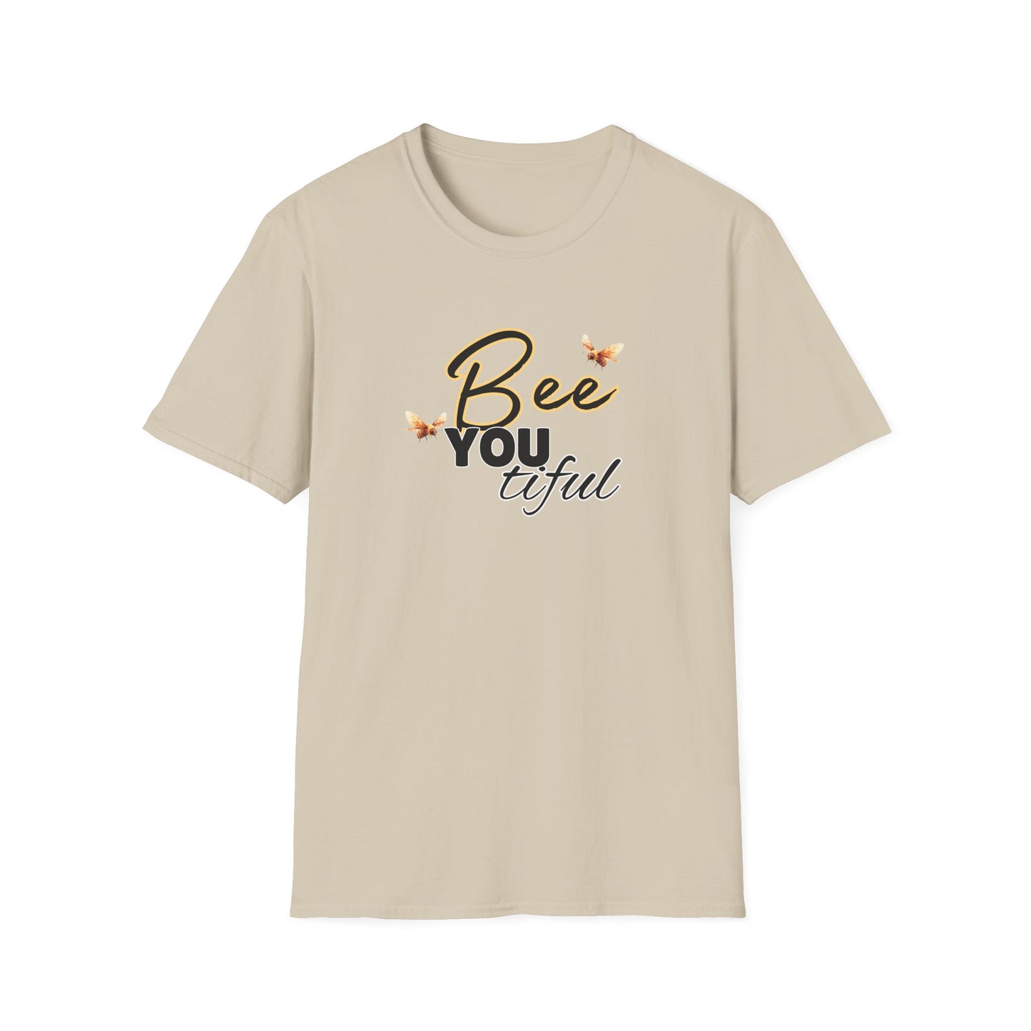 BeeYOUtiful Unisex Softstyle T-Shirt - Nature Inspired Graphic Tee