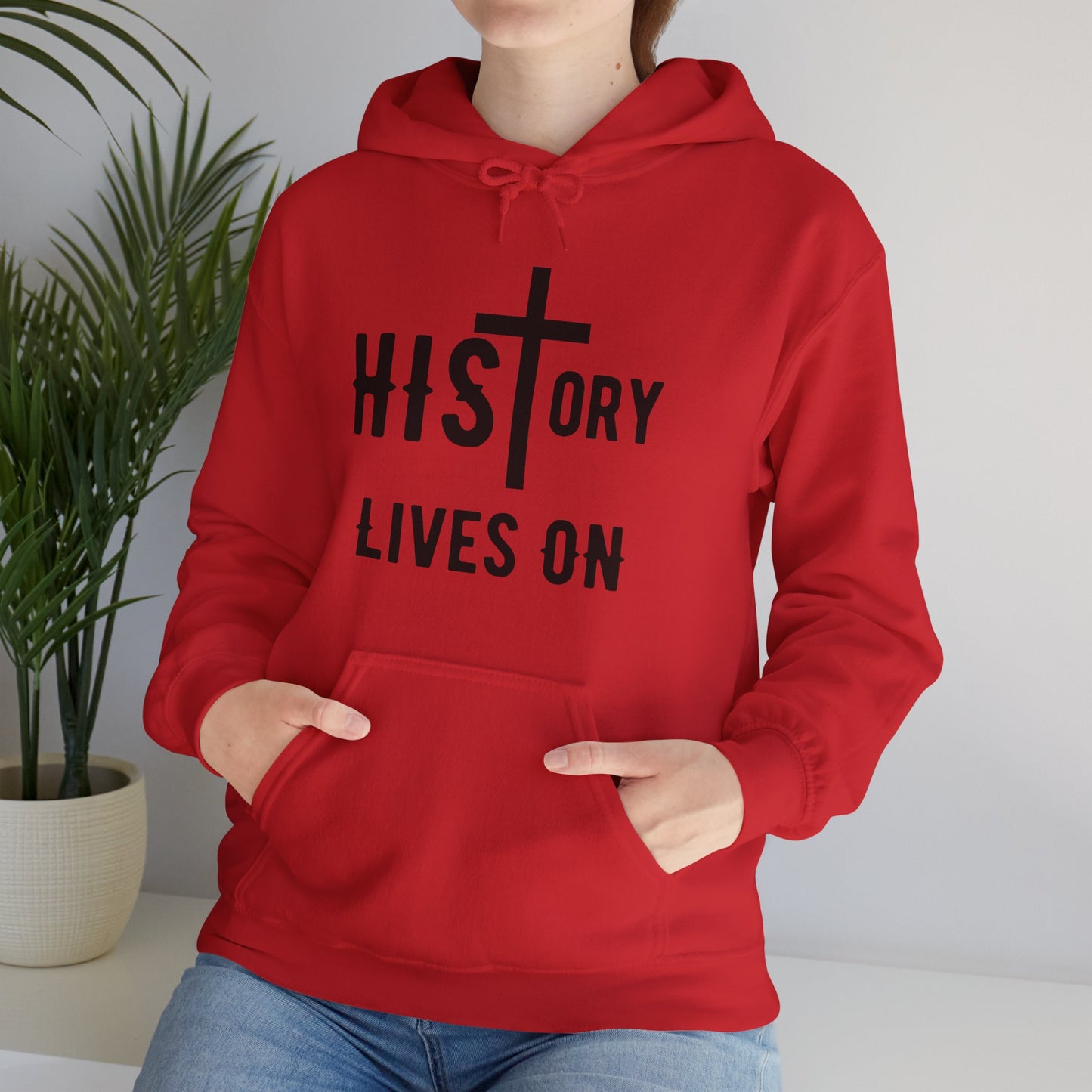 HIStory Lives On, Unisex Heavy Blend™ Hooded Sweatshirt