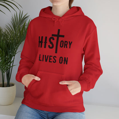 HIStory Lives On, Unisex Heavy Blend™ Hooded Sweatshirt