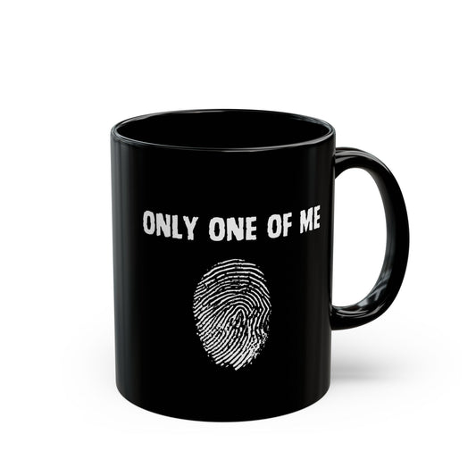 Only One of Me, Psalm 139:14, Black Mug (11 oz, 15 oz)