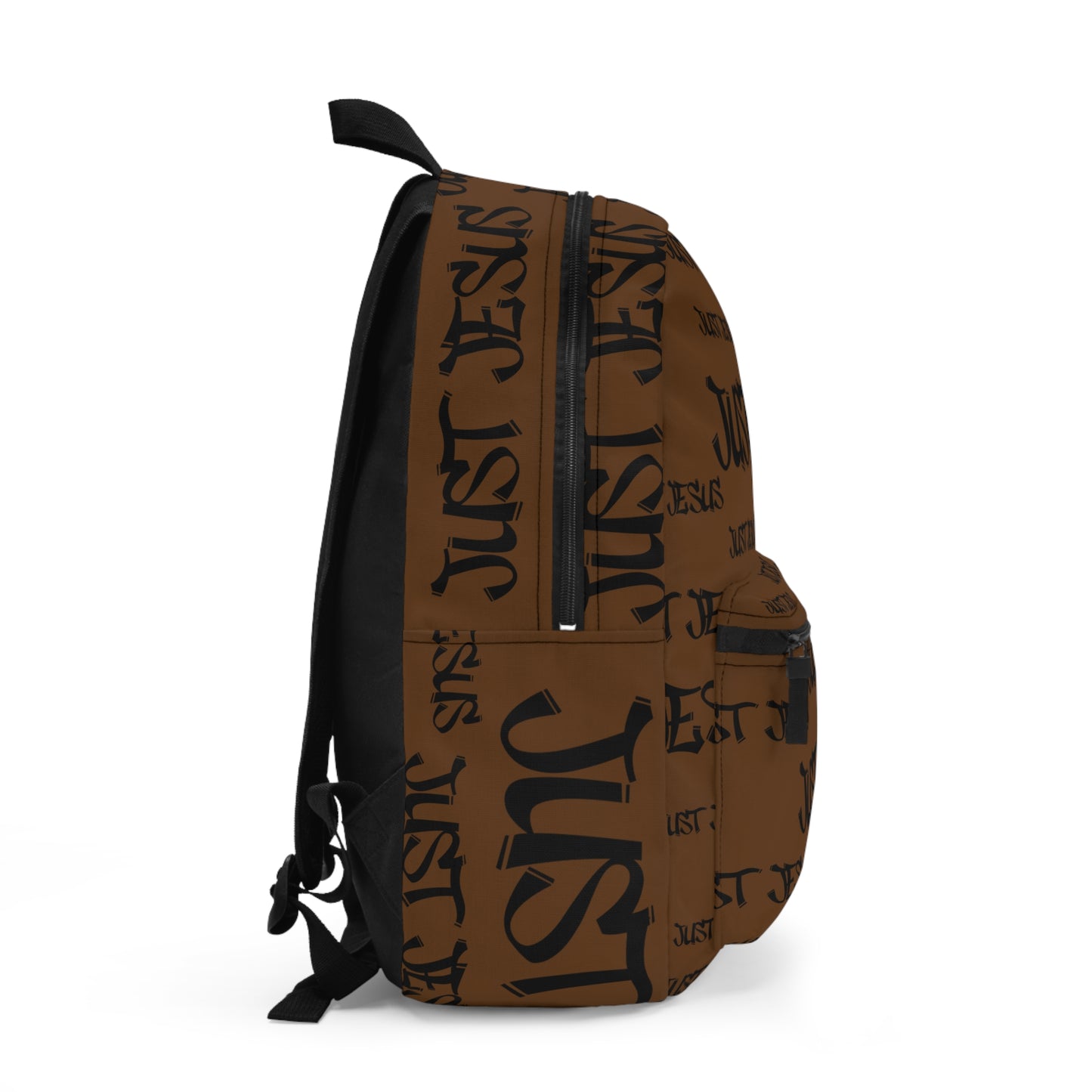 Just Jesus Backpack (brown), gift, sleepover, camping, day trips, school