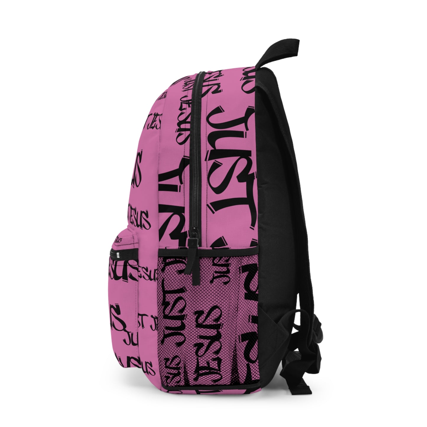 Just Jesus Backpack (light pink), gift, sleepover, camping, day trips, school