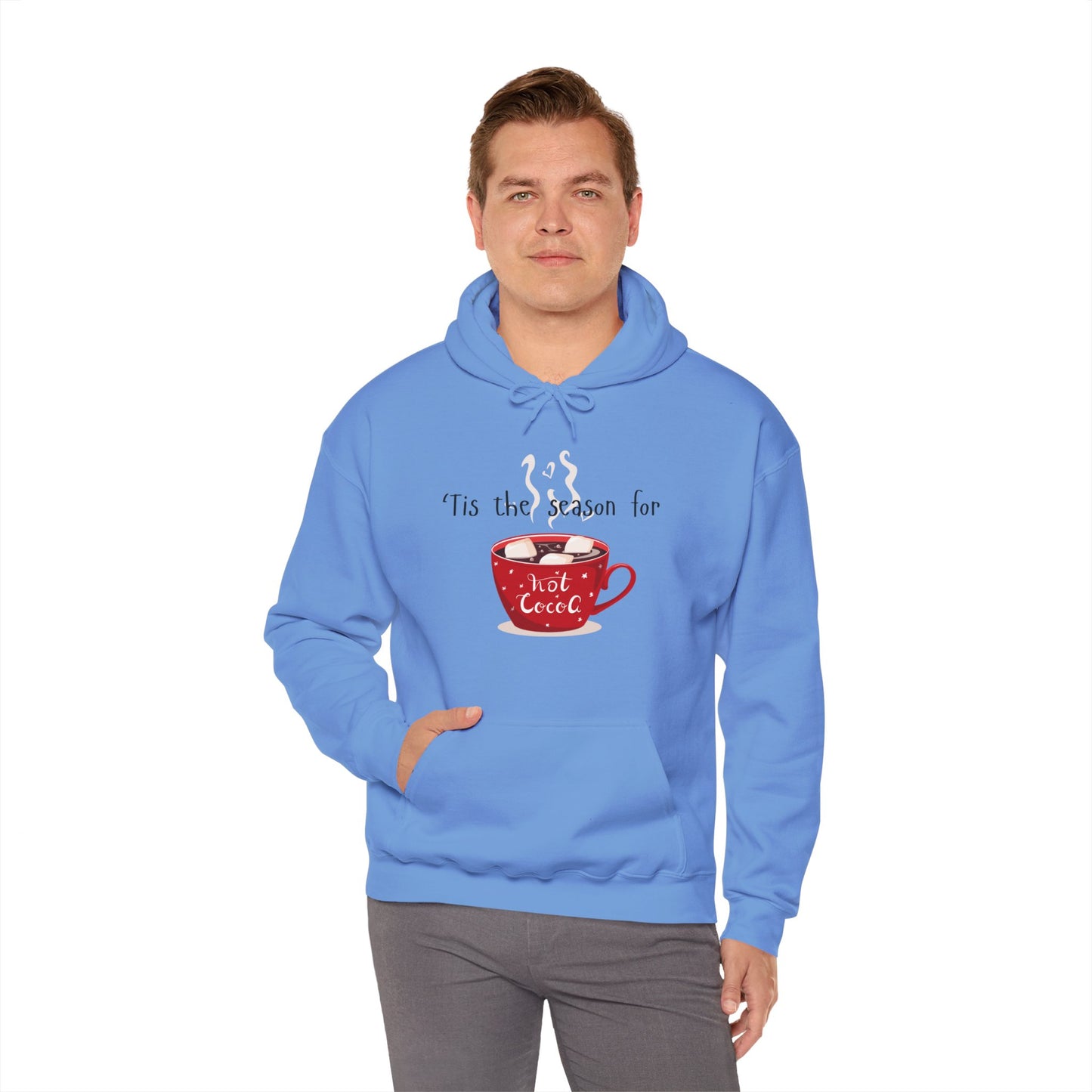 'Tis the Season for Hot Cocoa Unisex Heavy Blend™ Hooded Sweatshirt