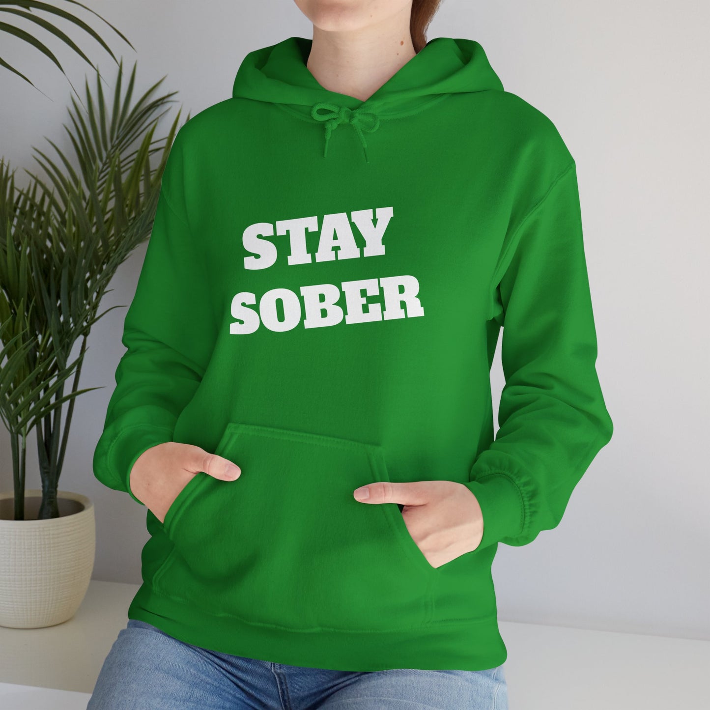 Stay Sober Hooded Sweatshirt, Christian gift, encouragement