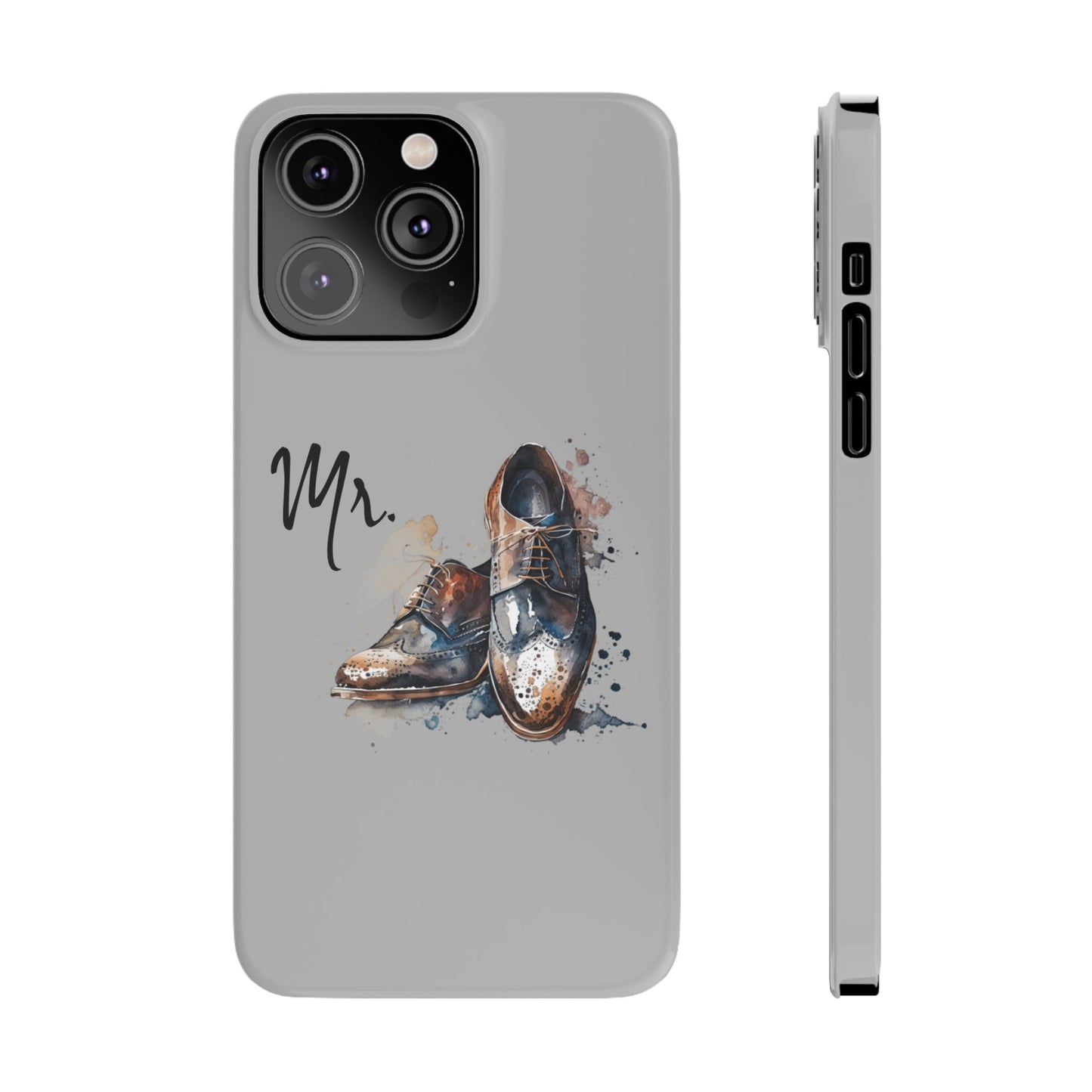 'Mr.' Slim iPhone Cases, vintage design, wedding, anniversary