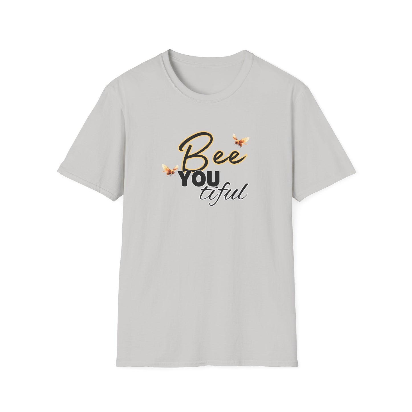 BeeYOUtiful Unisex Softstyle T-Shirt - Nature Inspired Graphic Tee