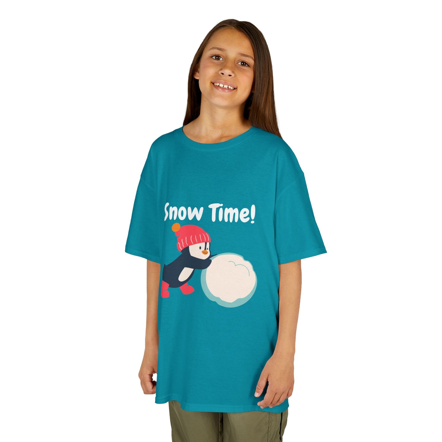 Snow Time Kids Heavy Cotton™ Tee (g)