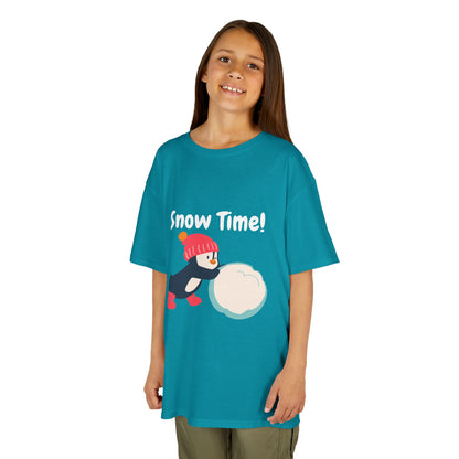 Snow Time Kids Heavy Cotton™ Tee (g)