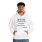 I'm No Fool, Psalm 14:1a, Unisex Heavy Blend™ Hooded Sweatshirt