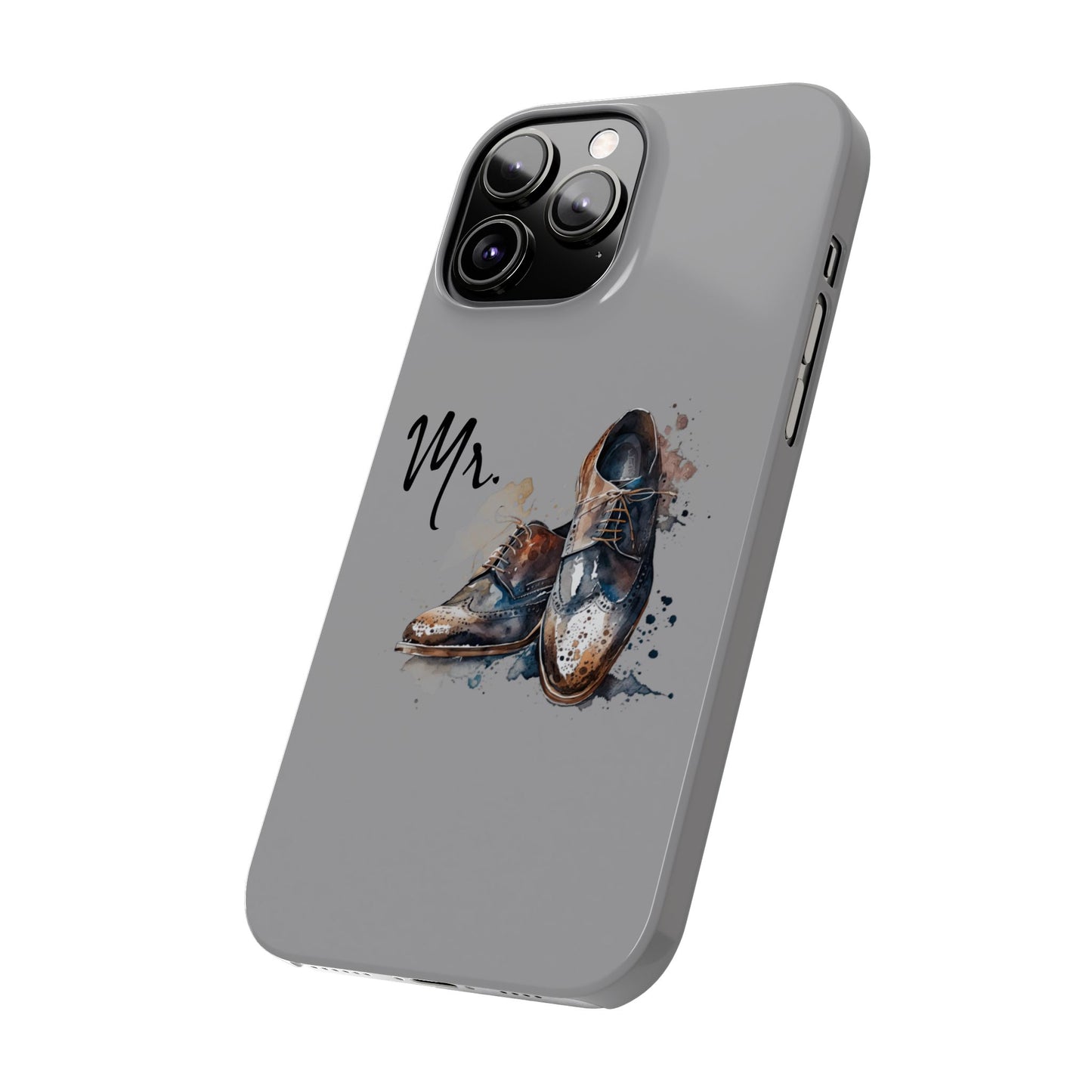 'Mr.' Slim iPhone Cases, vintage design, wedding, anniversary
