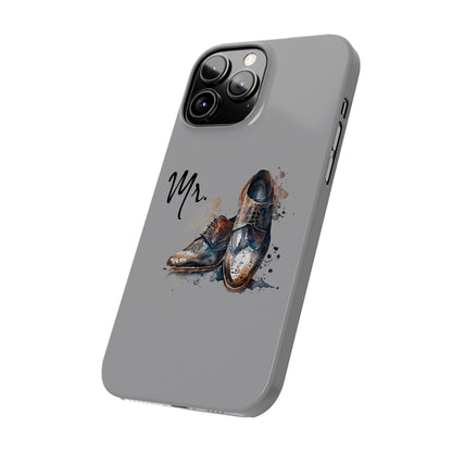 'Mr.' Slim iPhone Cases, vintage design, wedding, anniversary