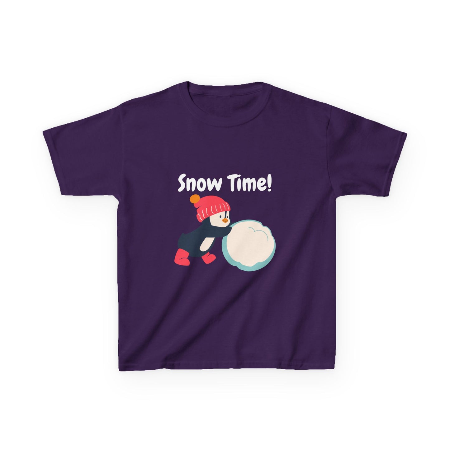 Snow Time Kids Heavy Cotton™ Tee (g)