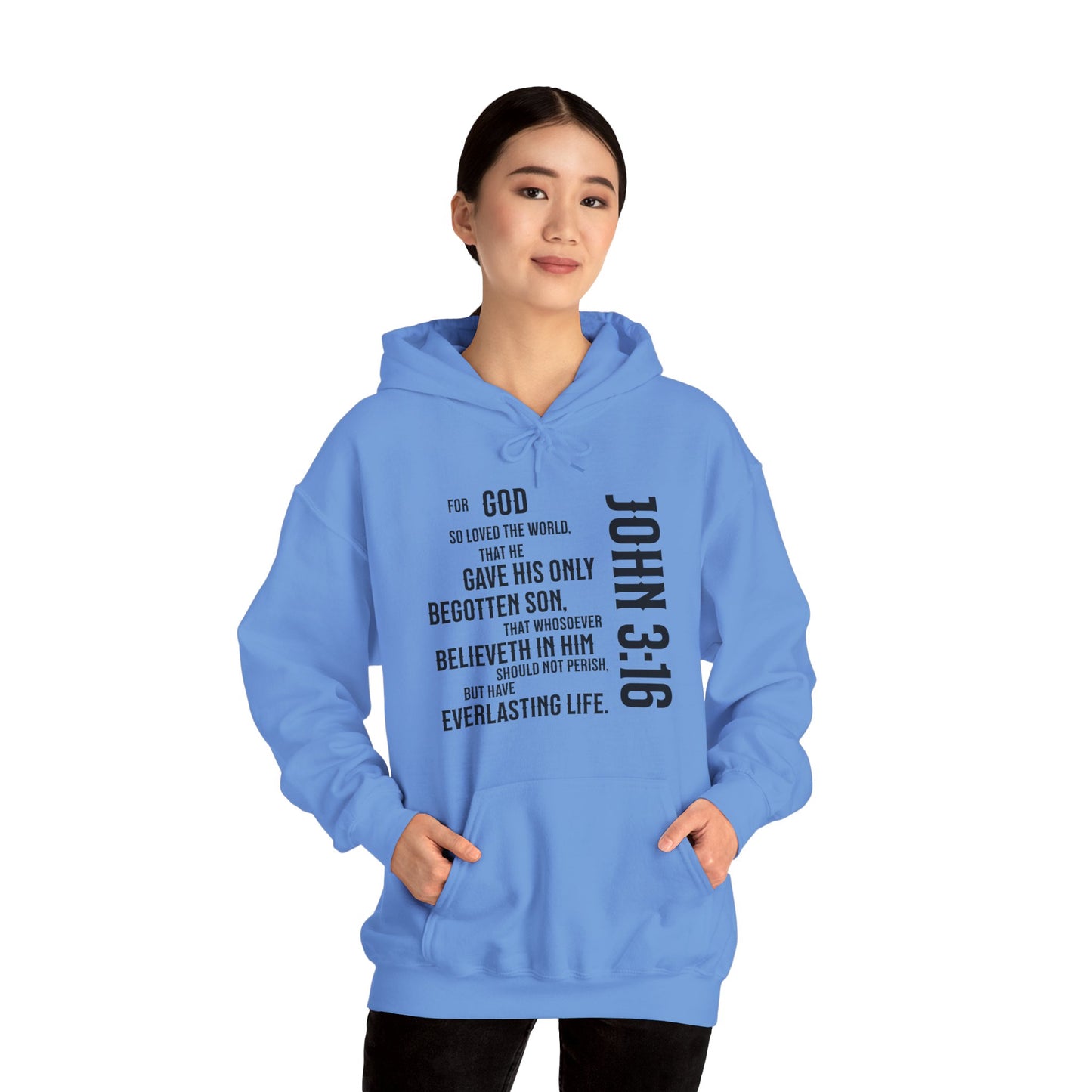 John 3:16 Unisex Heavy Blend™ Hooded Sweatshirt