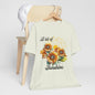 A Bit Of Sunshine Sunflower T-shirt, Bella + Canvas, spring, summer