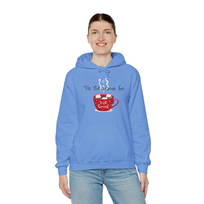 'Tis the Season for Hot Cocoa Unisex Heavy Blend™ Hooded Sweatshirt