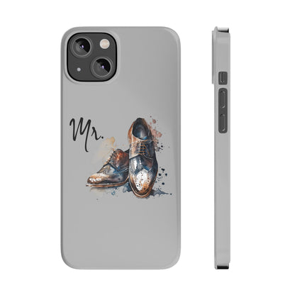 'Mr.' Slim iPhone Cases, vintage design, wedding, anniversary