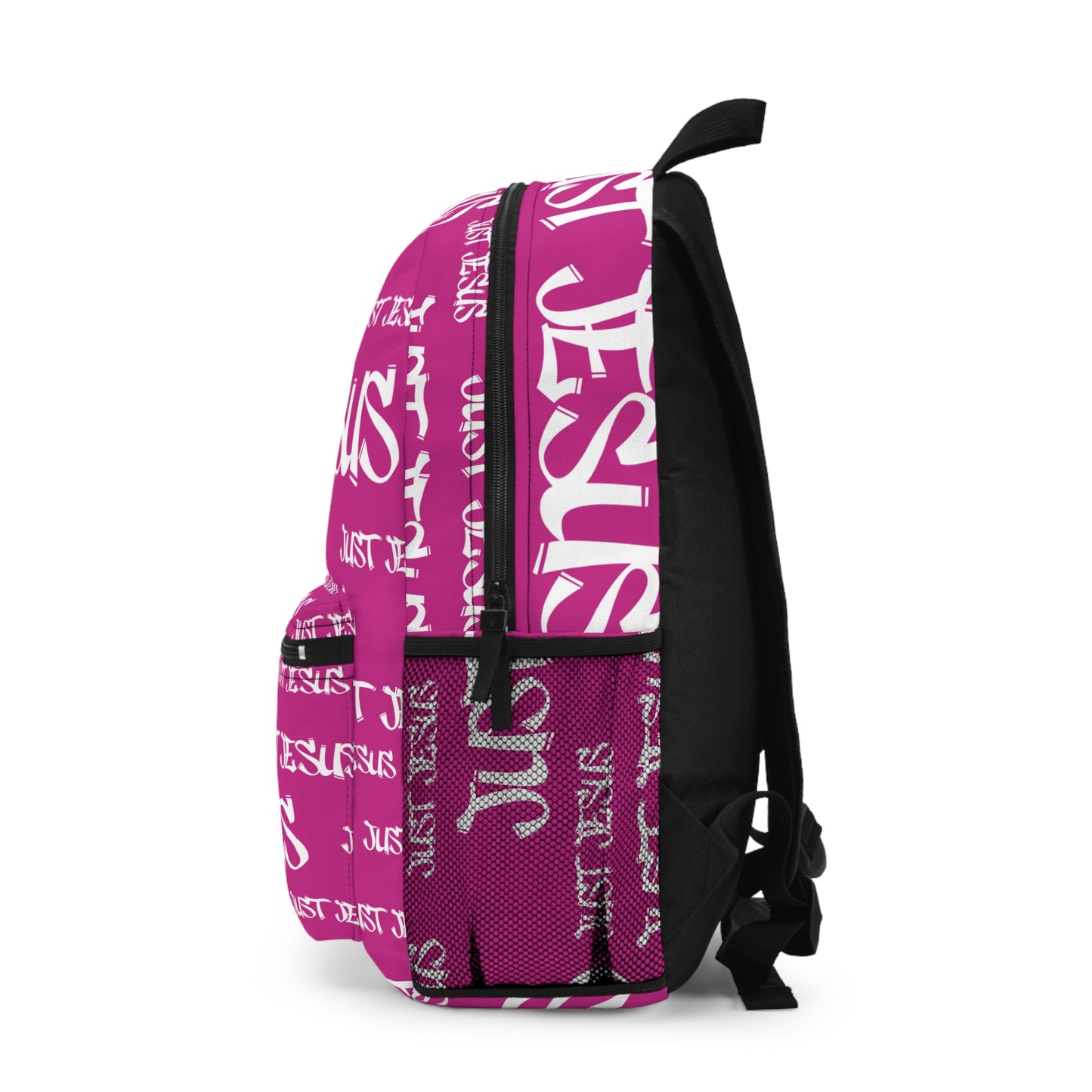 Just Jesus Backpack (pink), gift, sleepover, camping, day trips, school