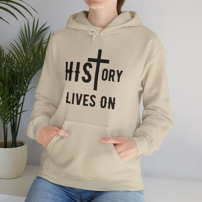HIStory Lives On, Unisex Heavy Blend™ Hooded Sweatshirt