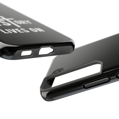 HIStory Lives On, Phone Cases - black & white
