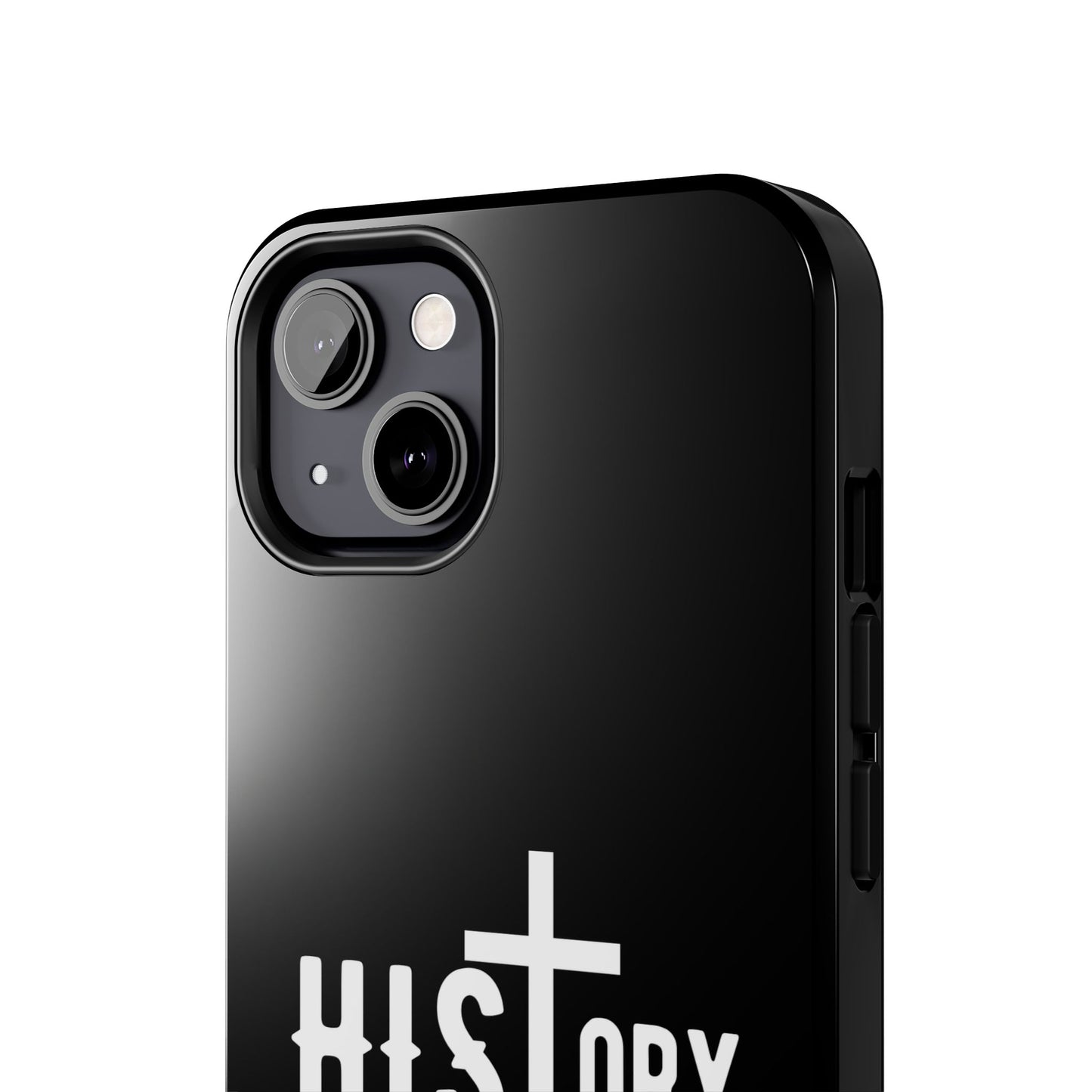 HIStory Lives On, Phone Cases - black & white