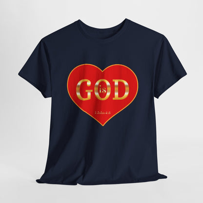 God is Love - Unisex Heavy Cotton Tee