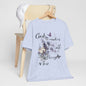 God Makes All Things New Flowers + Butterflies , Bella + Canvas, T-shirt, spring