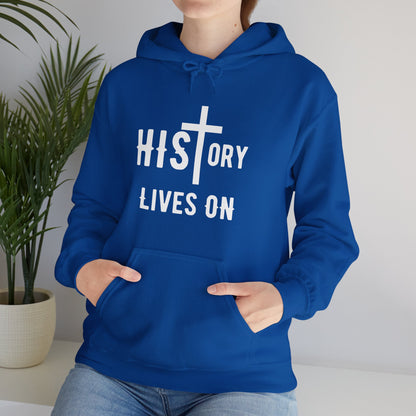 HIStory Lives On, Unisex Heavy Blend™ Hooded Sweatshirt