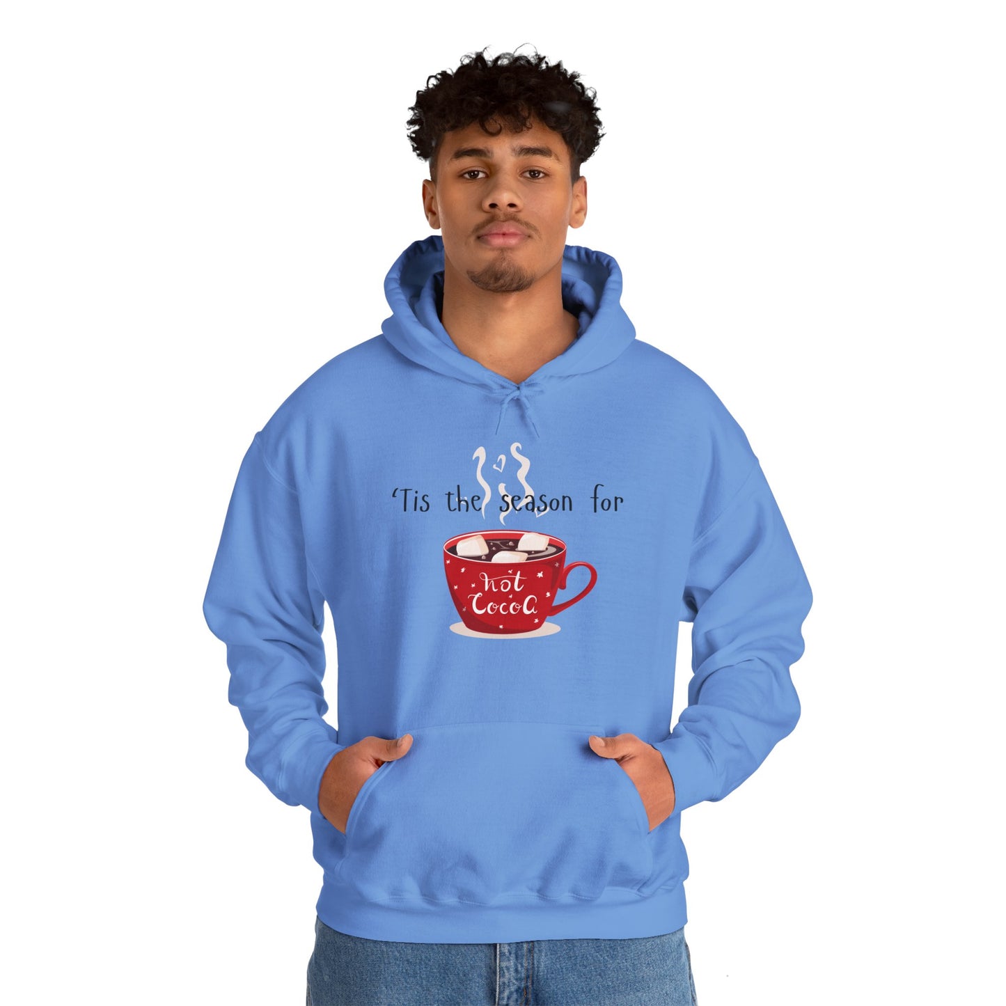 'Tis the Season for Hot Cocoa Unisex Heavy Blend™ Hooded Sweatshirt