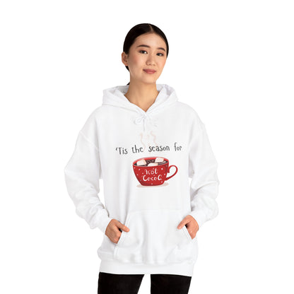 'Tis the Season for Hot Cocoa Unisex Heavy Blend™ Hooded Sweatshirt