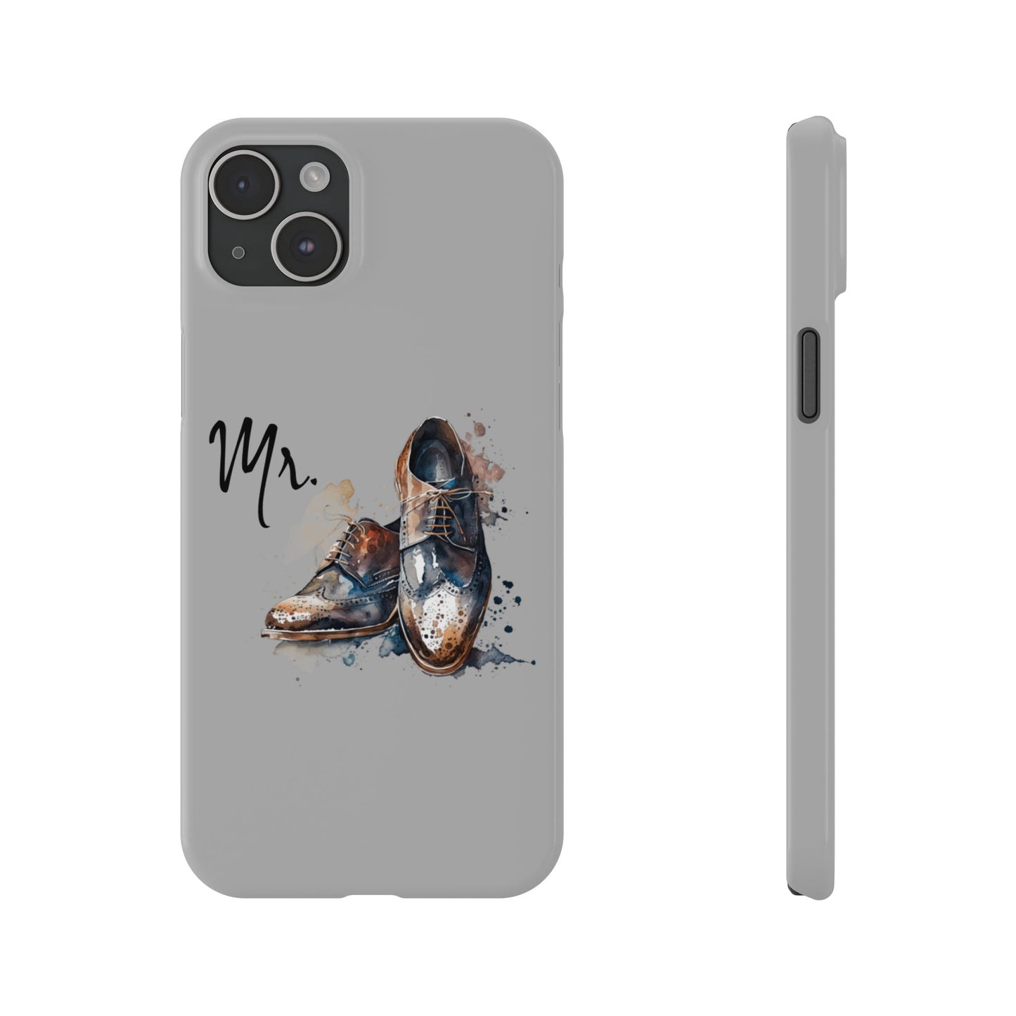 'Mr.' Slim iPhone Cases, vintage design, wedding, anniversary