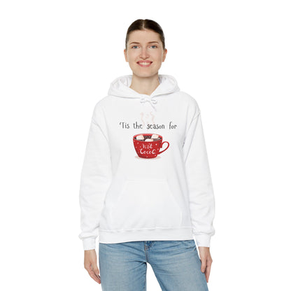 'Tis the Season for Hot Cocoa Unisex Heavy Blend™ Hooded Sweatshirt