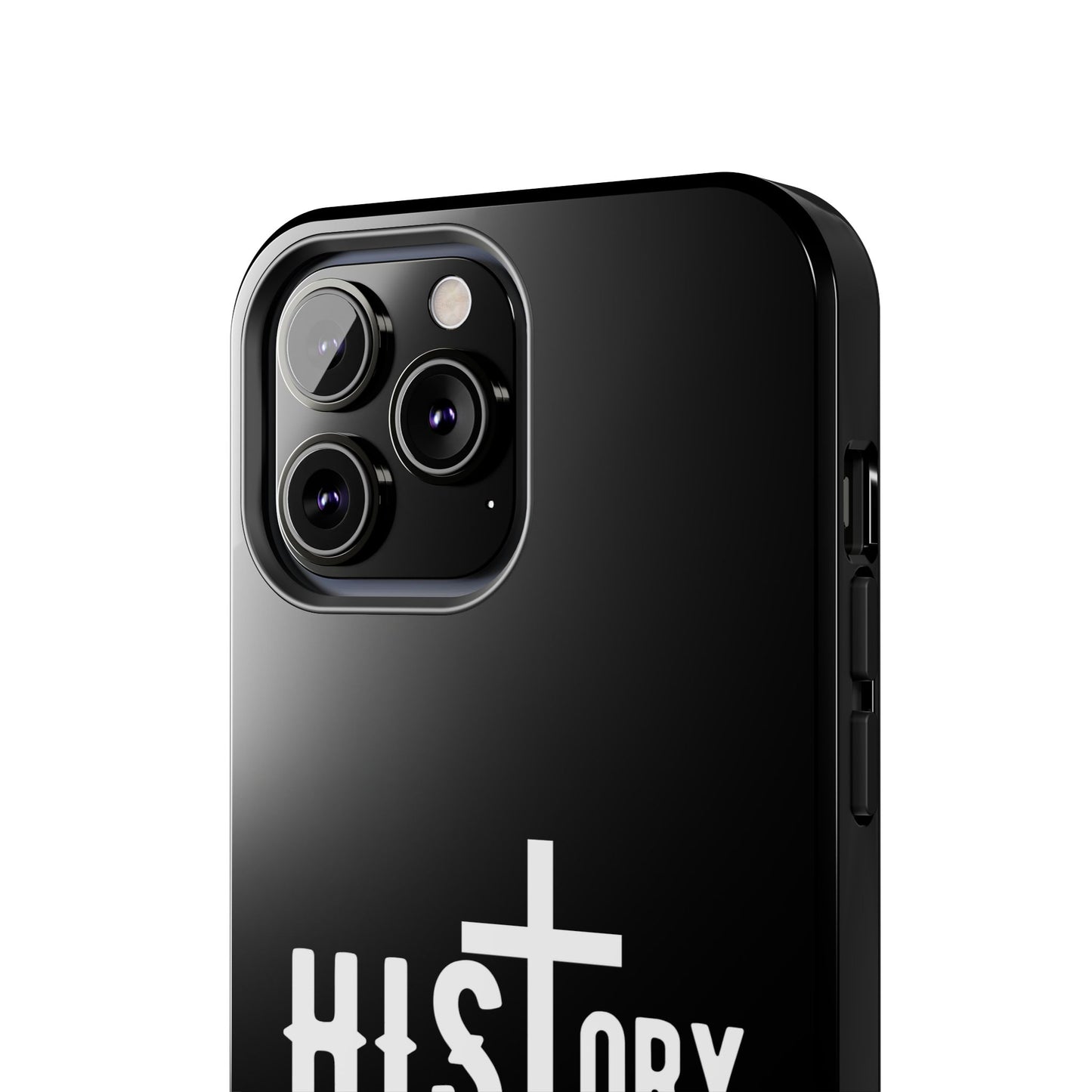 HIStory Lives On, Phone Cases - black & white