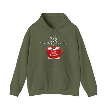 'Tis the Season for Hot Cocoa Unisex Heavy Blend™ Hooded Sweatshirt
