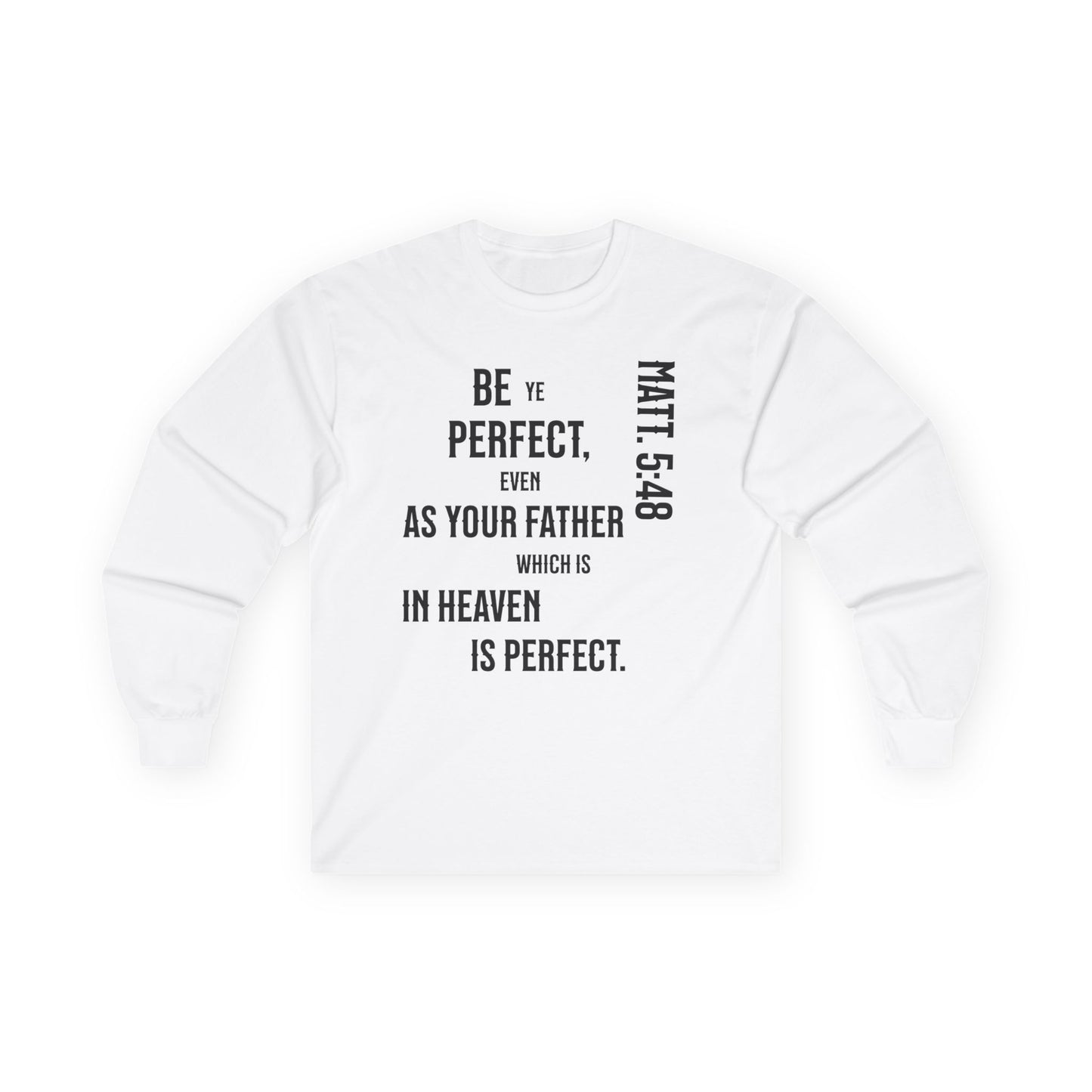 Be Perfect Men's Ultra Cotton Long Sleeve Tee