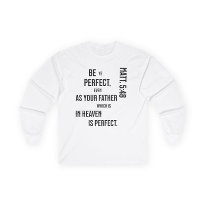 Be Perfect Men's Ultra Cotton Long Sleeve Tee