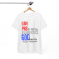 I AM PRO GOD, Unisex Heavy Cotton Tee, life, boundaries, freedom