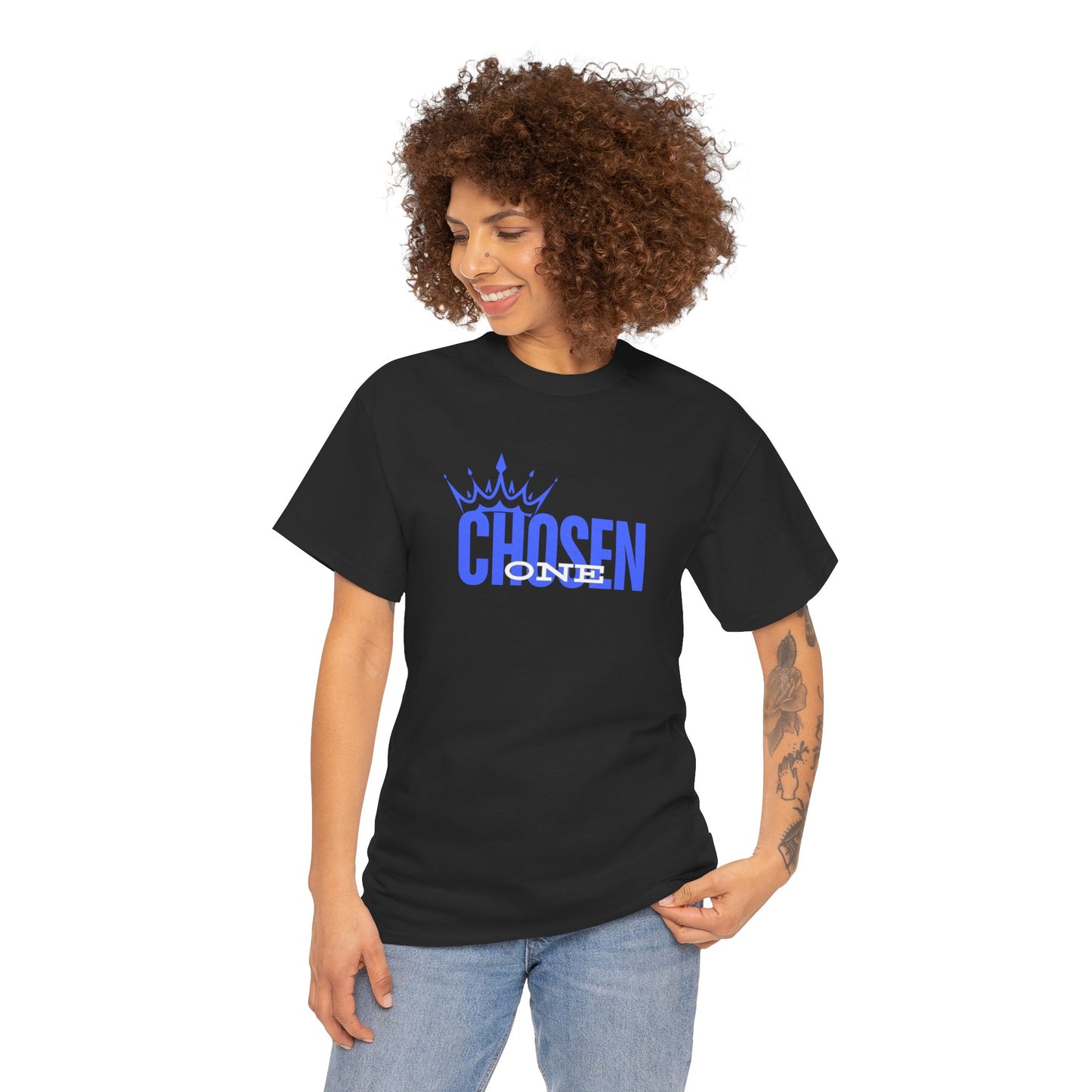 'Chosen One' Women's tee with crown
