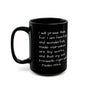 Only One of Me, Psalm 139:14, Black Mug (11 oz, 15 oz)