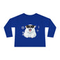Cool Polar Bear Toddler Boy Long Sleeve Tee, Christmas, birthday