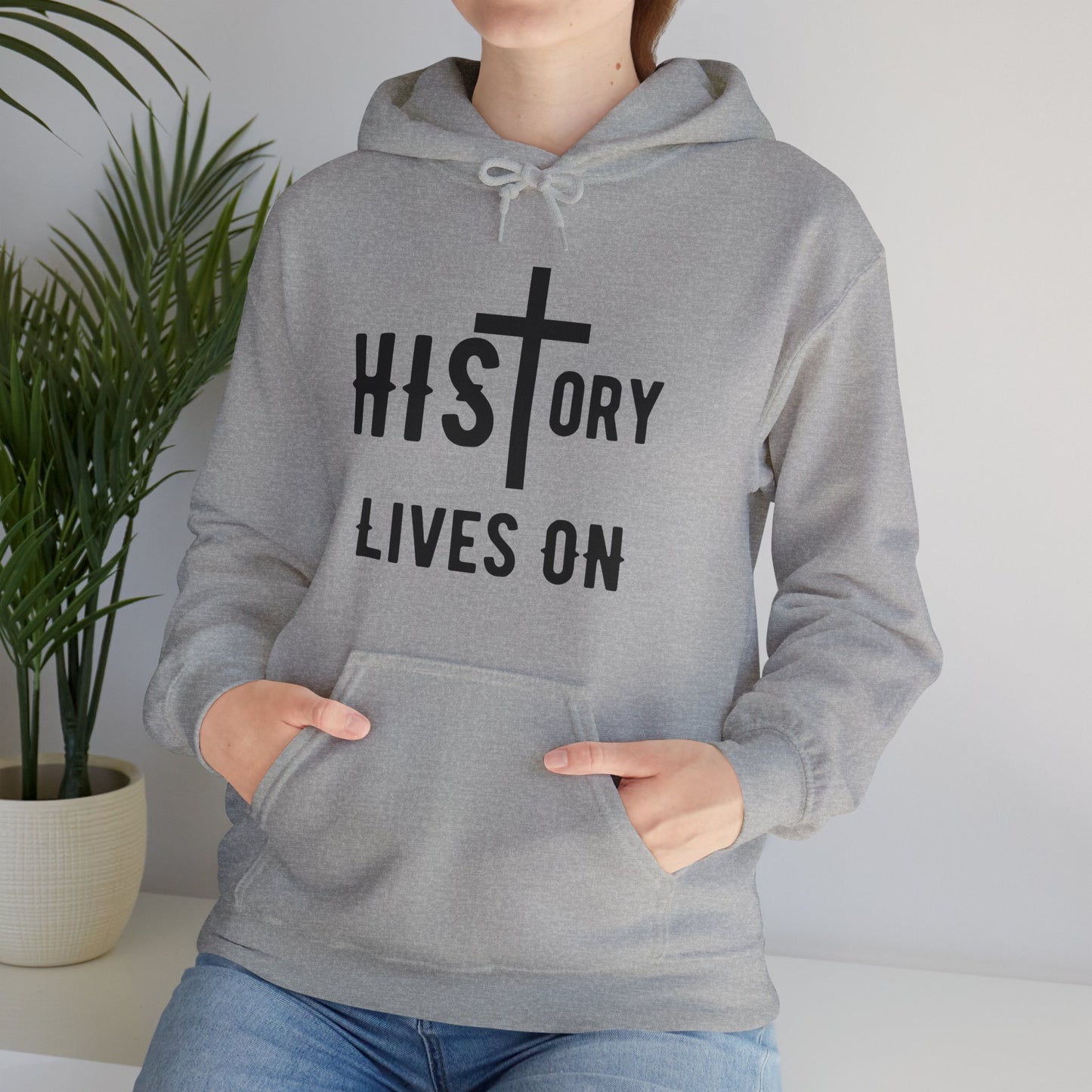 HIStory Lives On, Unisex Heavy Blend™ Hooded Sweatshirt