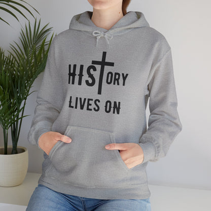 HIStory Lives On, Unisex Heavy Blend™ Hooded Sweatshirt