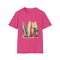 Surfing Vibes Unisex Softstyle T-Shirt - Beachy Graphic Tee