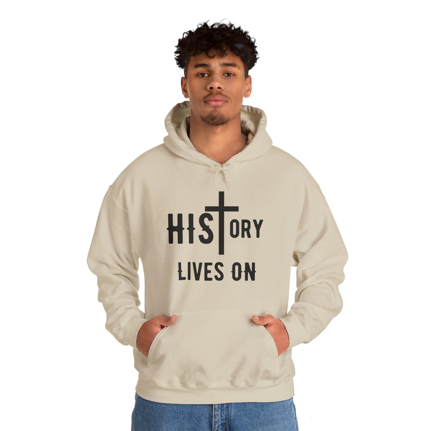 HIStory Lives On, Unisex Heavy Blend™ Hooded Sweatshirt