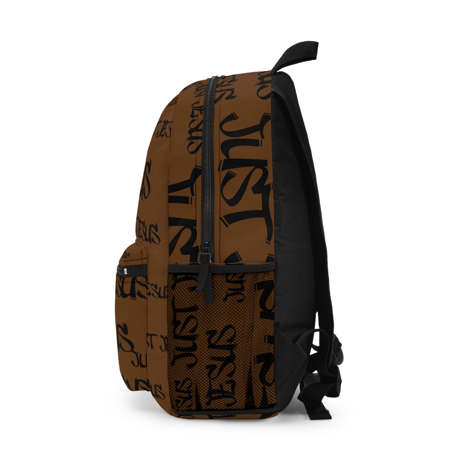 Just Jesus Backpack (brown), gift, sleepover, camping, day trips, school