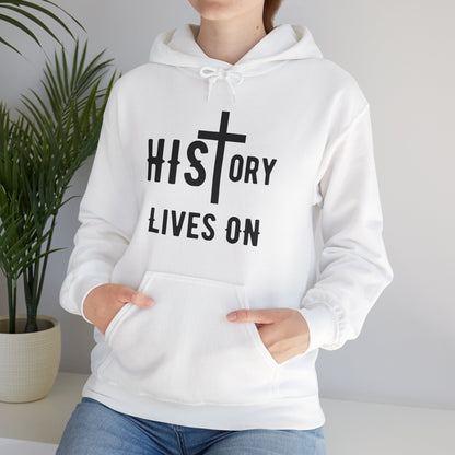 HIStory Lives On, Unisex Heavy Blend™ Hooded Sweatshirt