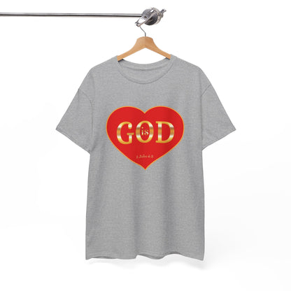 God is Love - Unisex Heavy Cotton Tee