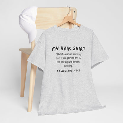 Inspirational Hair Growth Heavy Cotton Tee