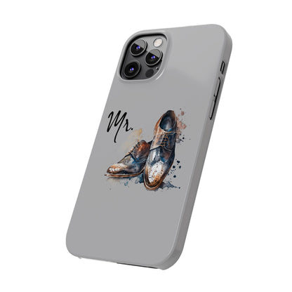 'Mr.' Slim iPhone Cases, vintage design, wedding, anniversary